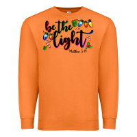 Carrot be the light matthew 5 14 Premium Sweatshirt - MaliasSmallBusiness