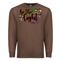 Chestnut be the light matthew 5 14 Premium Sweatshirt - MaliasSmallBusiness
