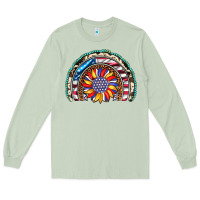 Matcha sunflower american flag leopard gemstone cowhide rainbow Long Sleeve Tee - Artiststas