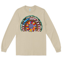 Mushroom sunflower american flag leopard gemstone cowhide rainbow Long Sleeve Tee - Artiststas