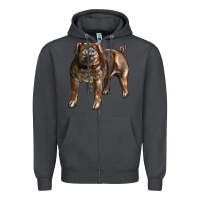 Smoke Duroc Pig Zipper Hoodie - LillyAllenDesigns