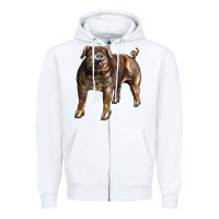 Duroc Pig Zipper Hoodie | Teevron