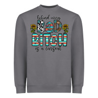 Storm Behind Every Bad Bitch is a Carseat Heavyweight Sweatshirt - CowhideDigitalArt