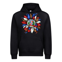 Black dominican sunflower Urban Hoodie - texasbilliewilder