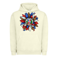 Dominican Sunflower Urban Hoodie | Teevron