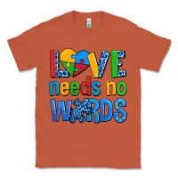 Copper love needs no words autism Classic Tee - AdoDesignShop