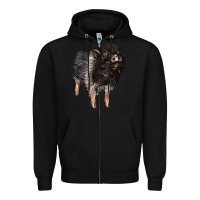 Black Baby Hampshire Pig Zipper Hoodie - LillyAllenDesigns
