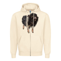 Sandshell Baby Hampshire Pig Zipper Hoodie - LillyAllenDesigns