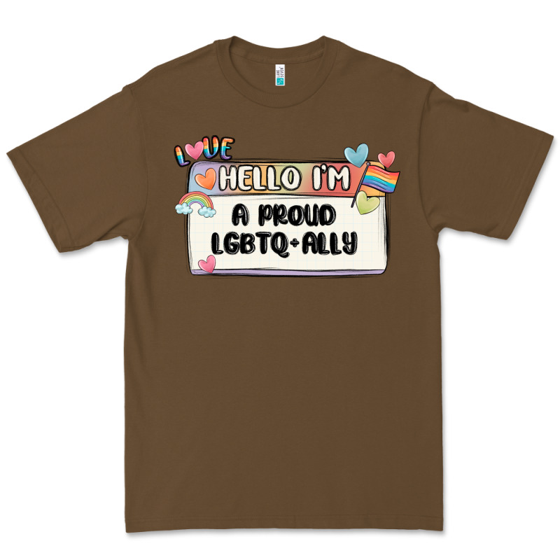 Proud Ally Premium Tee by MaliasSmallBusiness | Teevron