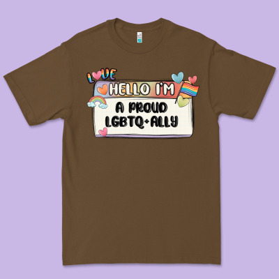 Premium Tee proud ally