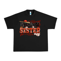 Black baseball sister Urban Heavy Tee - JahusDesignShop