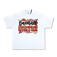 White baseball sister Urban Heavy Tee - JahusDesignShop