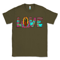 Army Green love our lady of guadalupe Classic Tee - JahusDesignShop