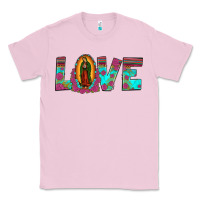Bubblegum Pink love our lady of guadalupe Classic Tee - JahusDesignShop