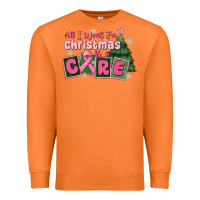 Carrot all i want for is a care Premium Sweatshirt - MaliasSmallBusiness
