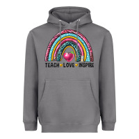 Storm rainbow teach love inspire Heavyweight Hoodie - NancyCooperArtShop