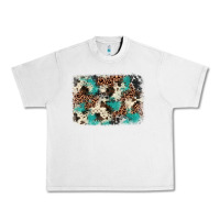 Lunar Rock turquoise glitter cowhide background Urban Heavy Tee - BarkalooDesign