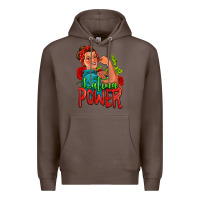 Coffee latina power strong woman Premium Hoodie - Jasminsmagicworld