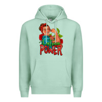 Seafoam latina power strong woman Premium Hoodie - Jasminsmagicworld