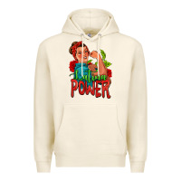 Tofu latina power strong woman Premium Hoodie - Jasminsmagicworld