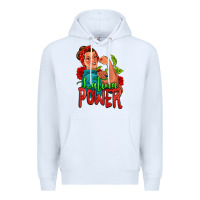 White latina power strong woman Premium Hoodie - Jasminsmagicworld