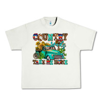 Pistachio country roads take me home Urban Heavy Tee - AdoDesignShop