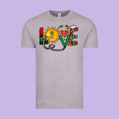 Summer Nurse Vintage Tee Designed By Cowhidedigitalart