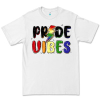 White pride vibes Premium Tee - MaliasSmallBusiness
