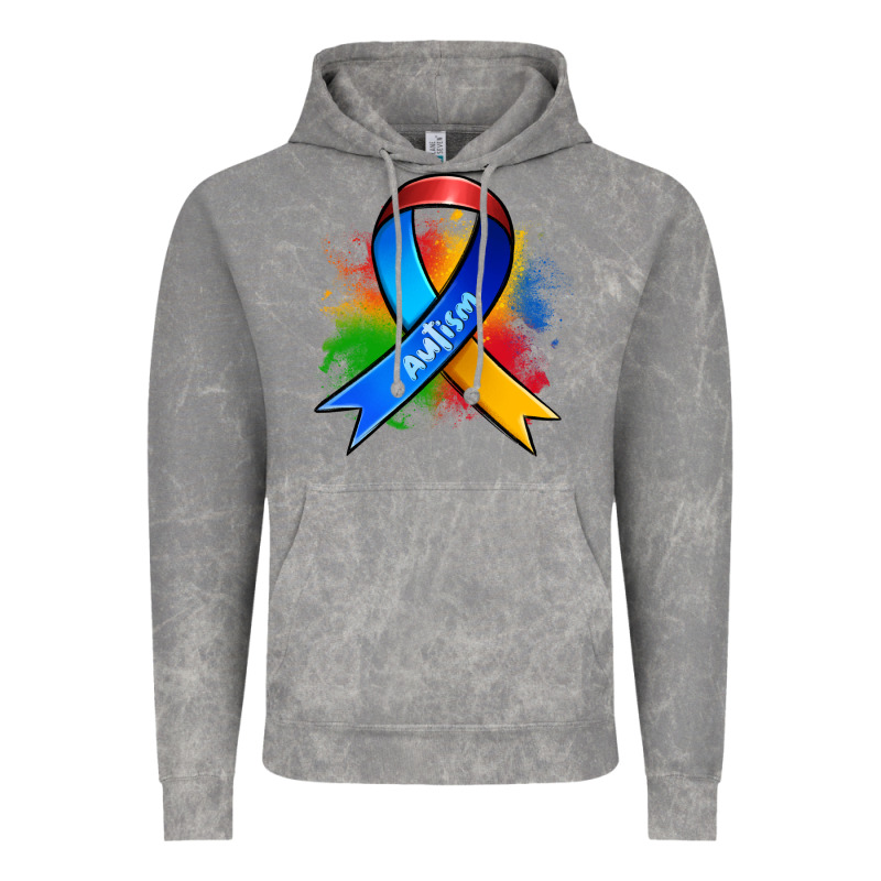 Autism Ribbon Vintage Hoodie by Zillion Design Studio | Teevron