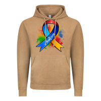 Vintage Camel autism ribbon Vintage Hoodie - Zillion Design Studio