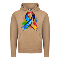 Vintage Coffee autism ribbon Vintage Hoodie - Zillion Design Studio