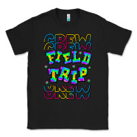 Black Crew Field Trip Classic Tee - CowhideDigitalArt