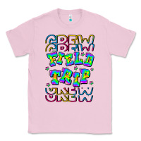 Bubblegum Pink Crew Field Trip Classic Tee - CowhideDigitalArt