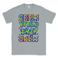 Heather Grey Crew Field Trip Classic Tee - CowhideDigitalArt