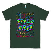 Sports Green Crew Field Trip Classic Tee - CowhideDigitalArt