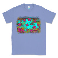 Colony Blue gemstone serape glitter background Classic Tee - JahusDesignShop
