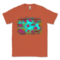 Copper gemstone serape glitter background Classic Tee - JahusDesignShop