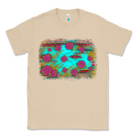 Mushroom gemstone serape glitter background Classic Tee - JahusDesignShop