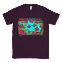 Plum gemstone serape glitter background Classic Tee - JahusDesignShop