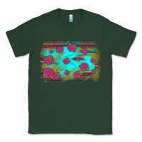 Sports Green gemstone serape glitter background Classic Tee - JahusDesignShop