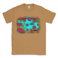 Toasted Coconut gemstone serape glitter background Classic Tee - JahusDesignShop