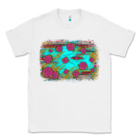 White gemstone serape glitter background Classic Tee - JahusDesignShop