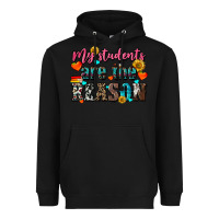 Black my students are the reason Heavyweight Hoodie - NancyCooperArtShop