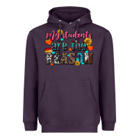 Plum my students are the reason Heavyweight Hoodie - NancyCooperArtShop