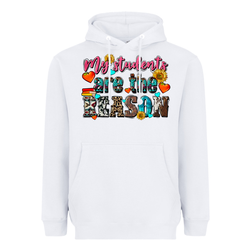 My Students Are The Reason Heavyweight Hoodie by NancyCooperArtShop | Teevron