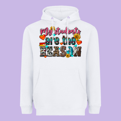 My Students Are The Reason Heavyweight Hoodie Designed By Nancycooperartshop