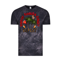 Cloud Black sunrise sunburn sunnset repeat Vintage Tee - CowhideDigitalArt