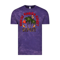 Cloud Purple sunrise sunburn sunnset repeat Vintage Tee - CowhideDigitalArt