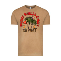 Vintage Camel sunrise sunburn sunnset repeat Vintage Tee - CowhideDigitalArt