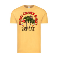 Vintage Mustard sunrise sunburn sunnset repeat Vintage Tee - CowhideDigitalArt